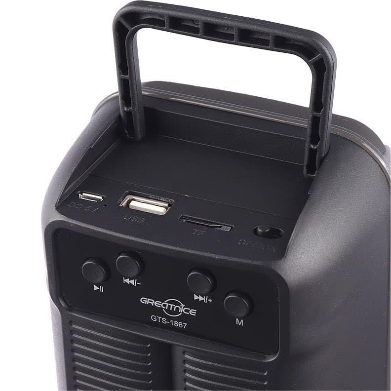 اسپیکر پارتیباکس قابل حمل گریت نایس مدل GTS-1867 — تصویر ۵