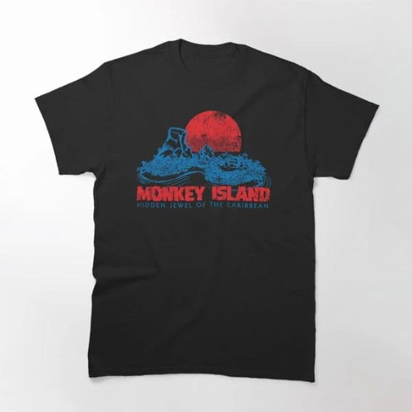 تی شرت گیمی Monkey Island — تصویر ۲