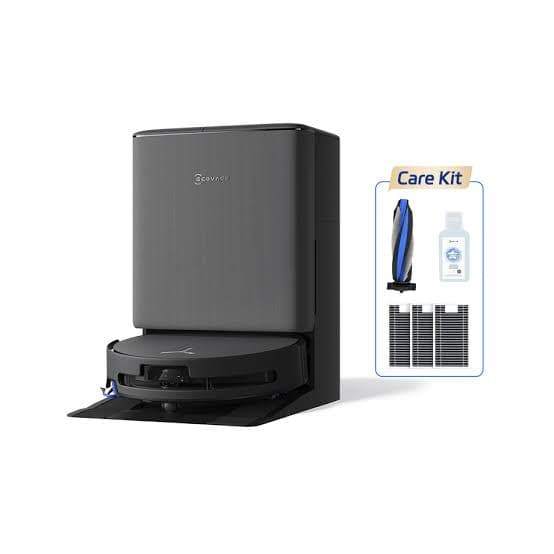 جاروبرقی رباتیک اکووکس مدل Ecovacs T90 pro Omni Care kit ( گلوبال اصلی اروپا به همراه لوازم مصرفی اضافه ) کامل ترین