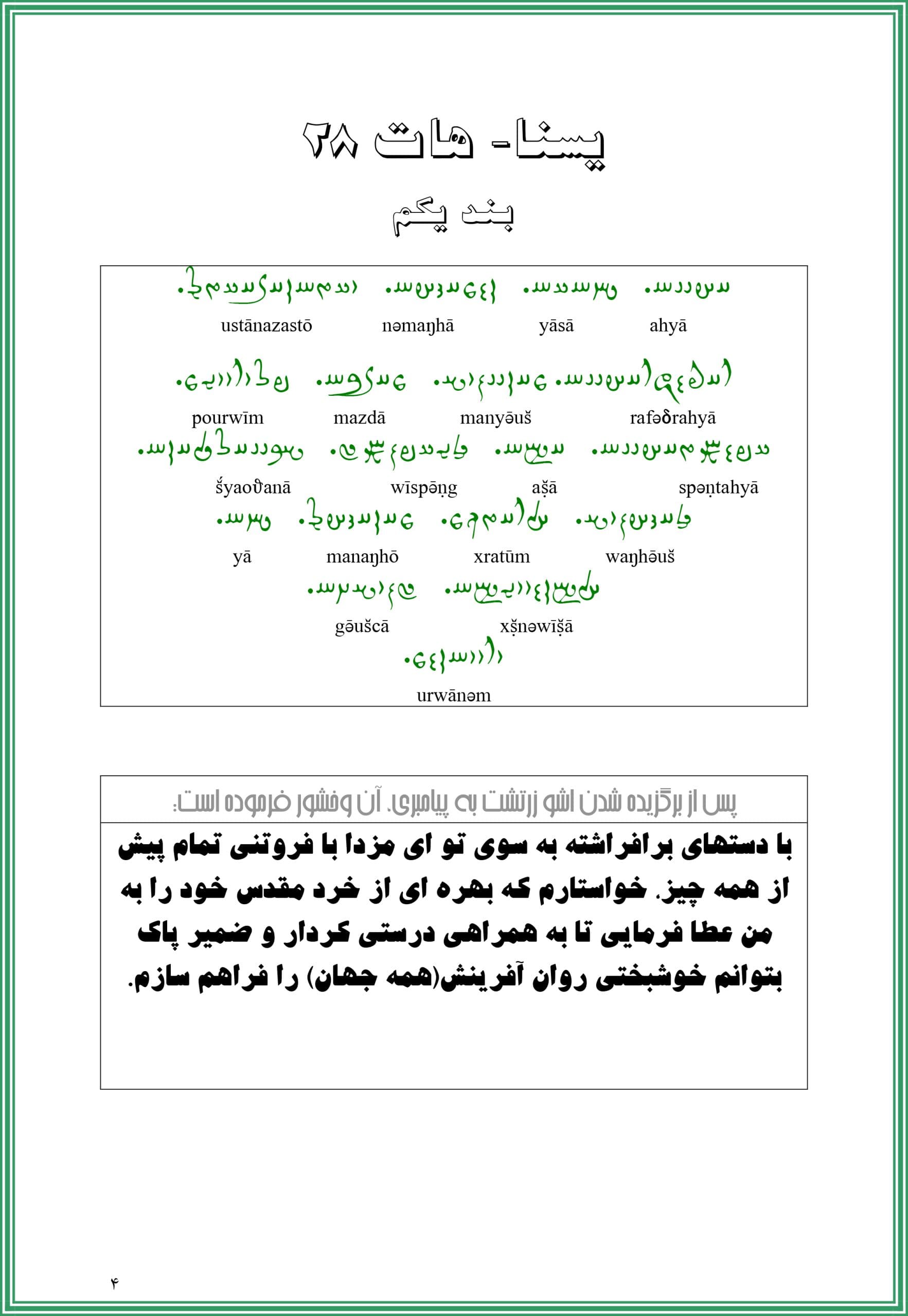 دانلود کتاب زرتشت و آموزش های او اثر موبد رستم شهزادی — تصویر ۳