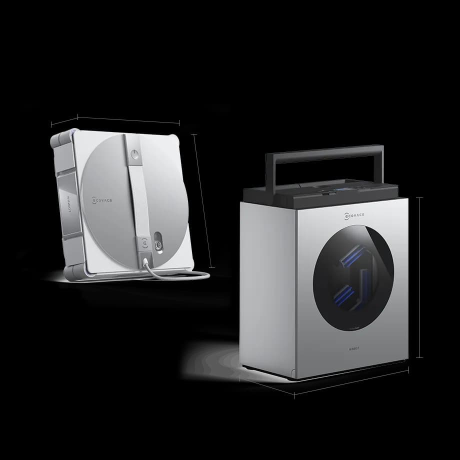 ربات شیشه پاک کن اکووکس مدل Ecovacs Winbot W3 Omni ( پک اصلی و گلوبال شرکتی ) — تصویر ۲