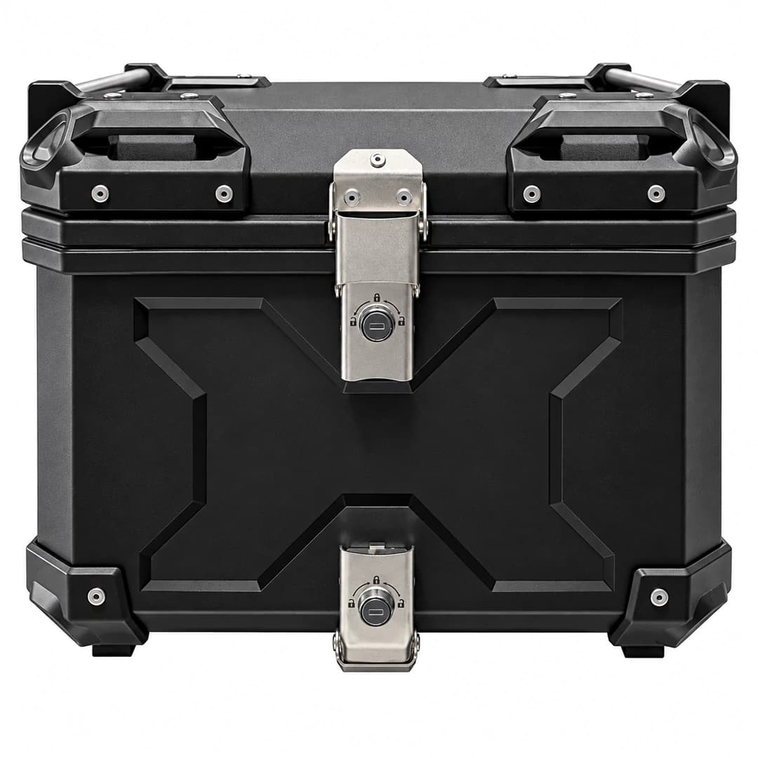 باکس 45 لیتری ایکس مدل BLACK جنس پلاستیک — تصویر ۳