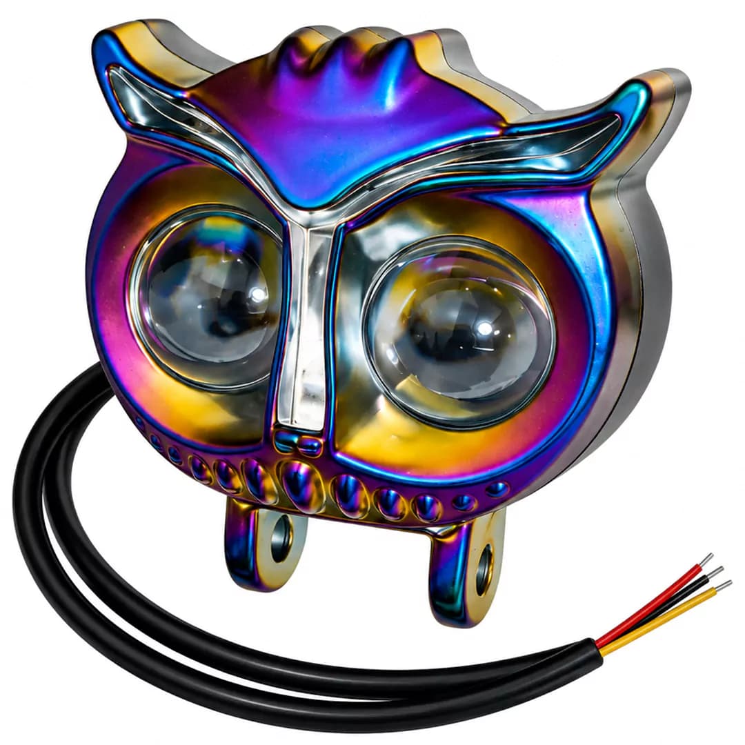 پروژکتور طرح جغد P.S.T.C مدل FOGLAMP XYU-0045 RGB