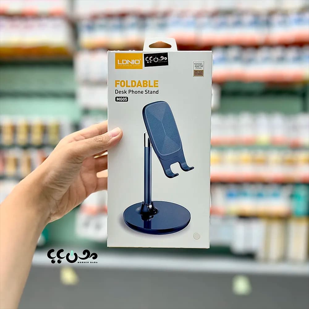 پایه نگهدارنده گوشی و تبلت رومیزی LDNIO MG05 — تصویر ۲