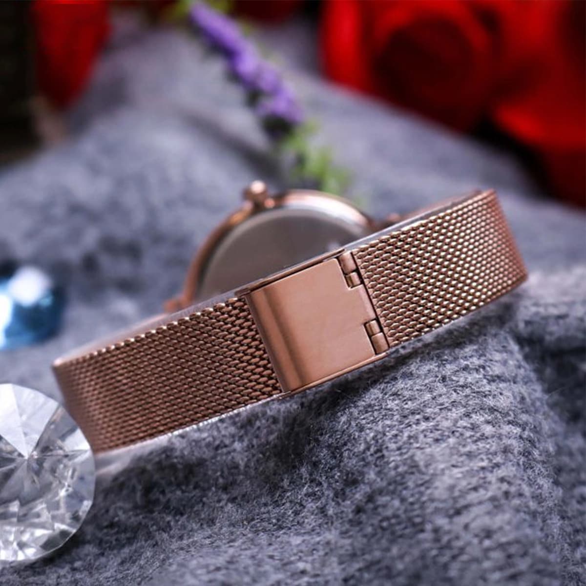 ساعت مچی زنانه شین کاسیو CASIO SHEEN SHE-4540CGM-4AUDF — تصویر ۲