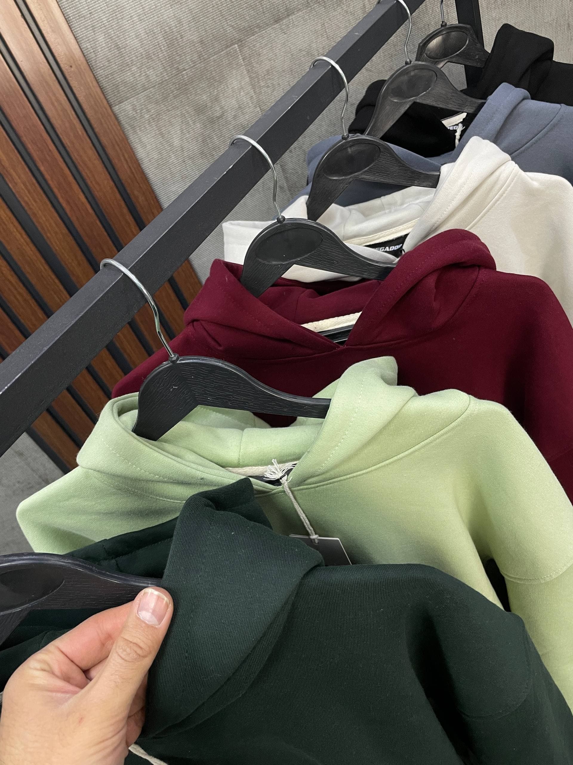 هودی ساده باکسی مردانه — تصویر ۲