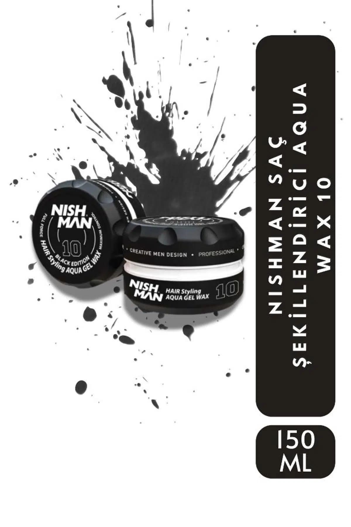واکس مو ژلی نیشمن شماره ۱۰ مدل Aqua Gel Wax حجم ۱۵۰ میل — تصویر ۲