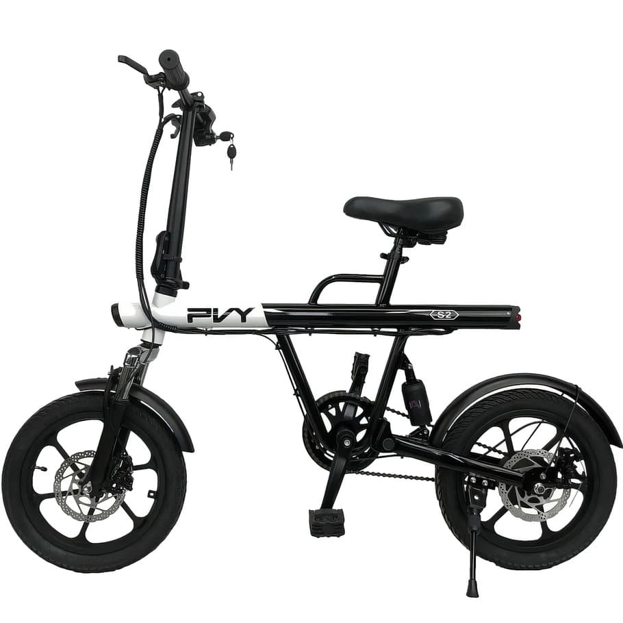 دوچرخه برقی تاشو شیائومی مدل PVY S2 Foldable Electric Bike — تصویر ۳