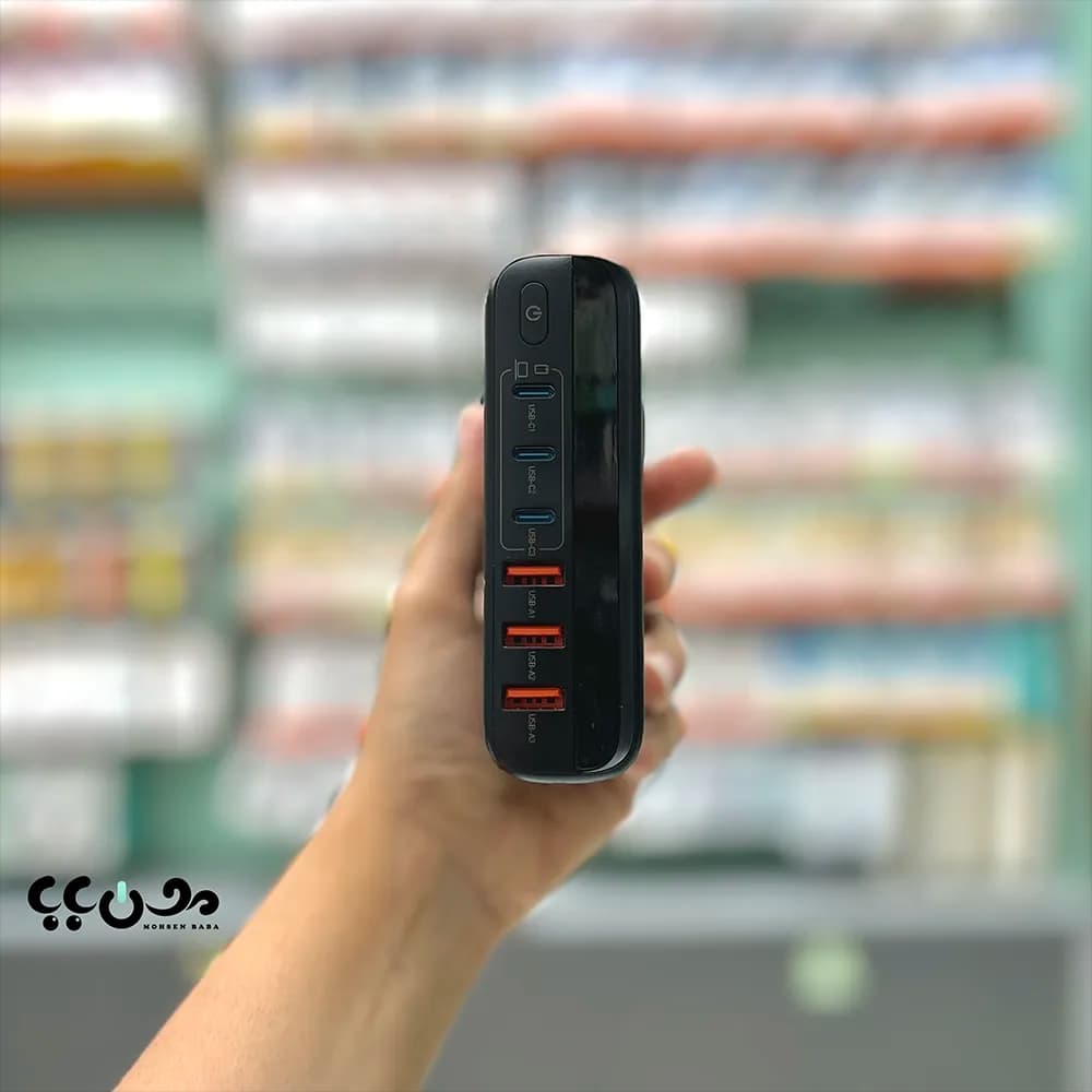 شارژر رومیزی الدینیو مدل A6140C | توان 140 وات GaN — تصویر ۳