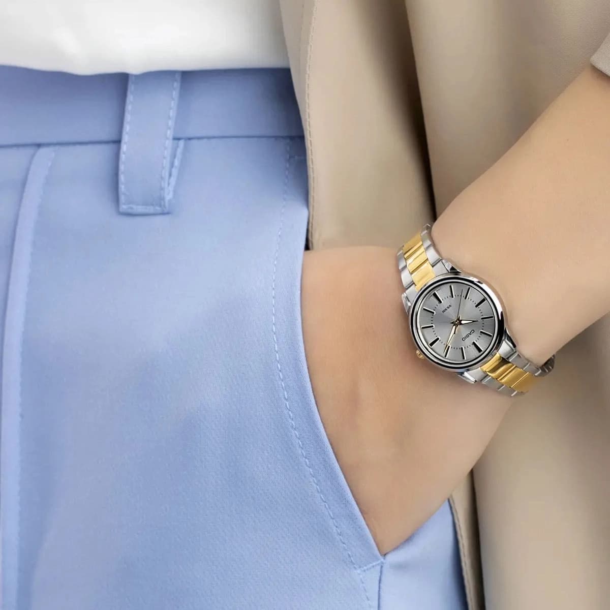 ساعت مچی زنانه کاسیو مدل Casio LTP-1303SG-7AV — تصویر ۵