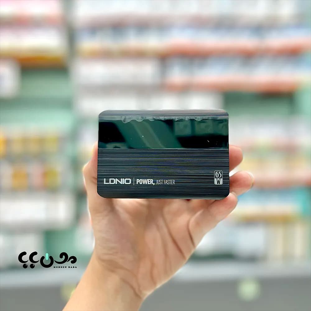 شارژر رومیزی 65 وات الدینیو LDNIO A4808Q — تصویر ۳