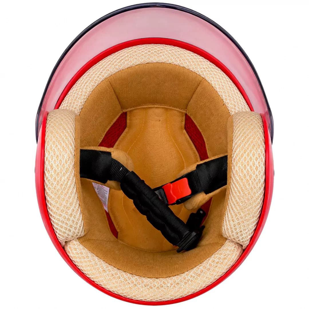 کلاه کاسکت بدون فک بچگانه ردلاین مدل 9-908 BRIGHT RED RABBIT — تصویر ۶