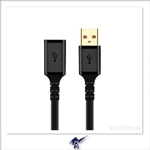 کابل افزایش طول USB2.0 کی نت پلاس مدل KP-CUE2030 – طول 3 متر