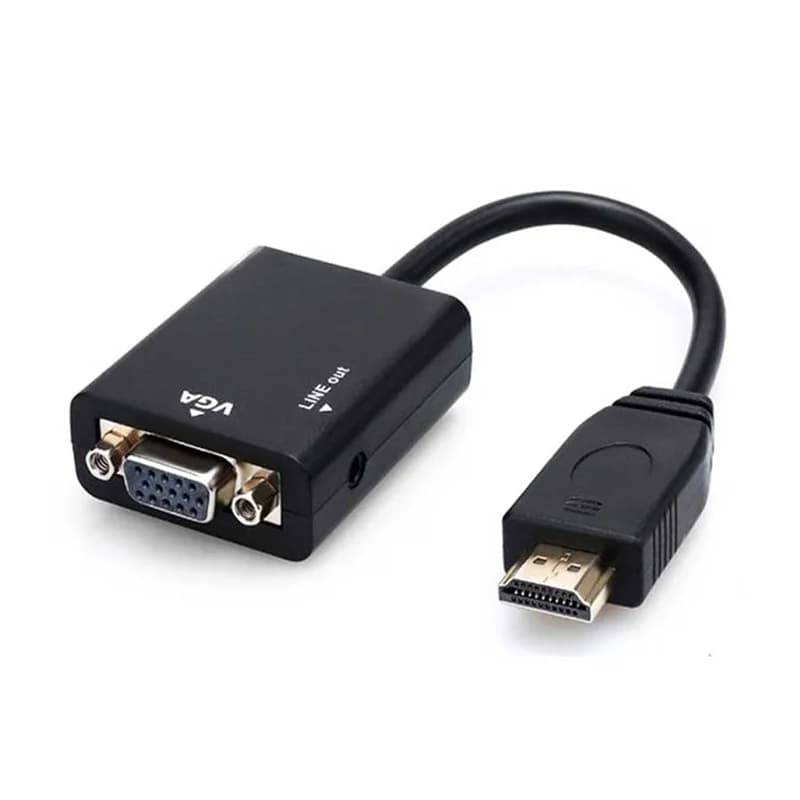 تبدیل HDMI به VGA کی نت همراه با کابل صدا مدل K-COHD2VGAP — تصویر ۳