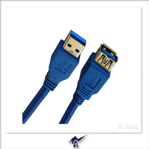 کابل هارد USB 3.0 کی نت مدل K-CUHD3010 به طول 1 متر