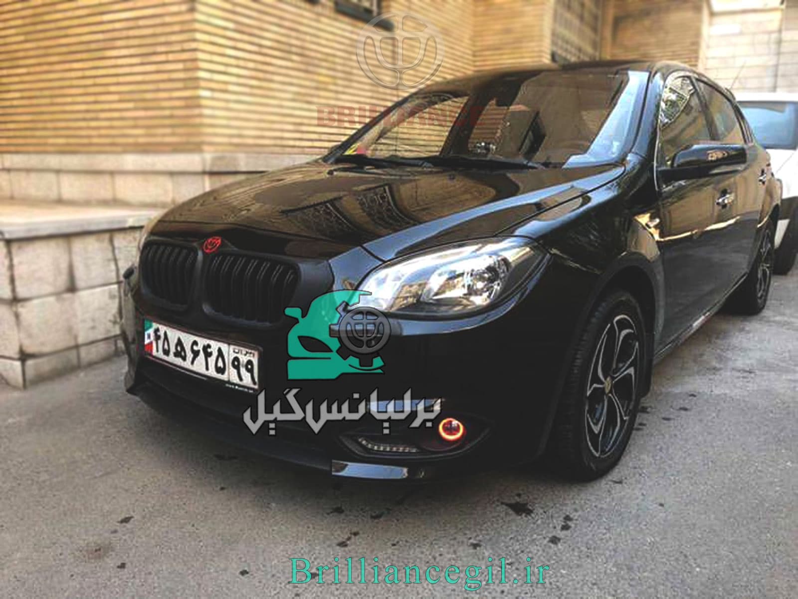 جلو پنجره برلیانس H330 طرح BMW ( خام) — تصویر ۳