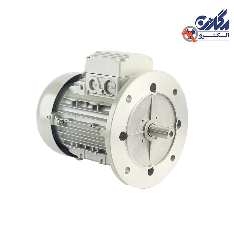 الکتروموتور الکتروژن سه فاز بدنه آلومینیوم 1 اسب 0.75 کیلووات 1500 دور — تصویر ۴