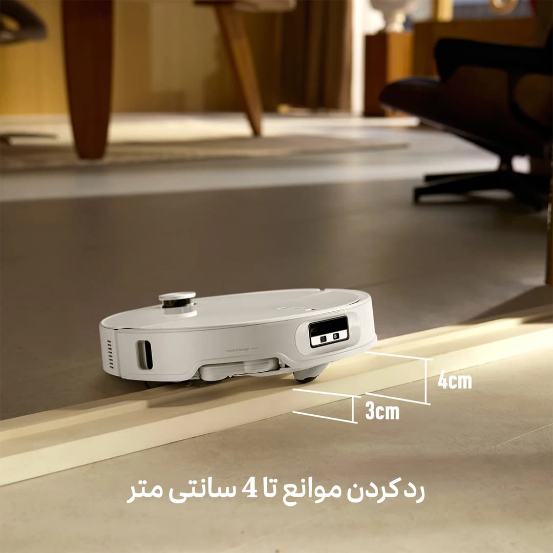 جاروبرقی رباتیک روبوراک مدل Roborock Q Revo CurvX ( پک اصلی و گلوبال شرکتی ) — تصویر ۵