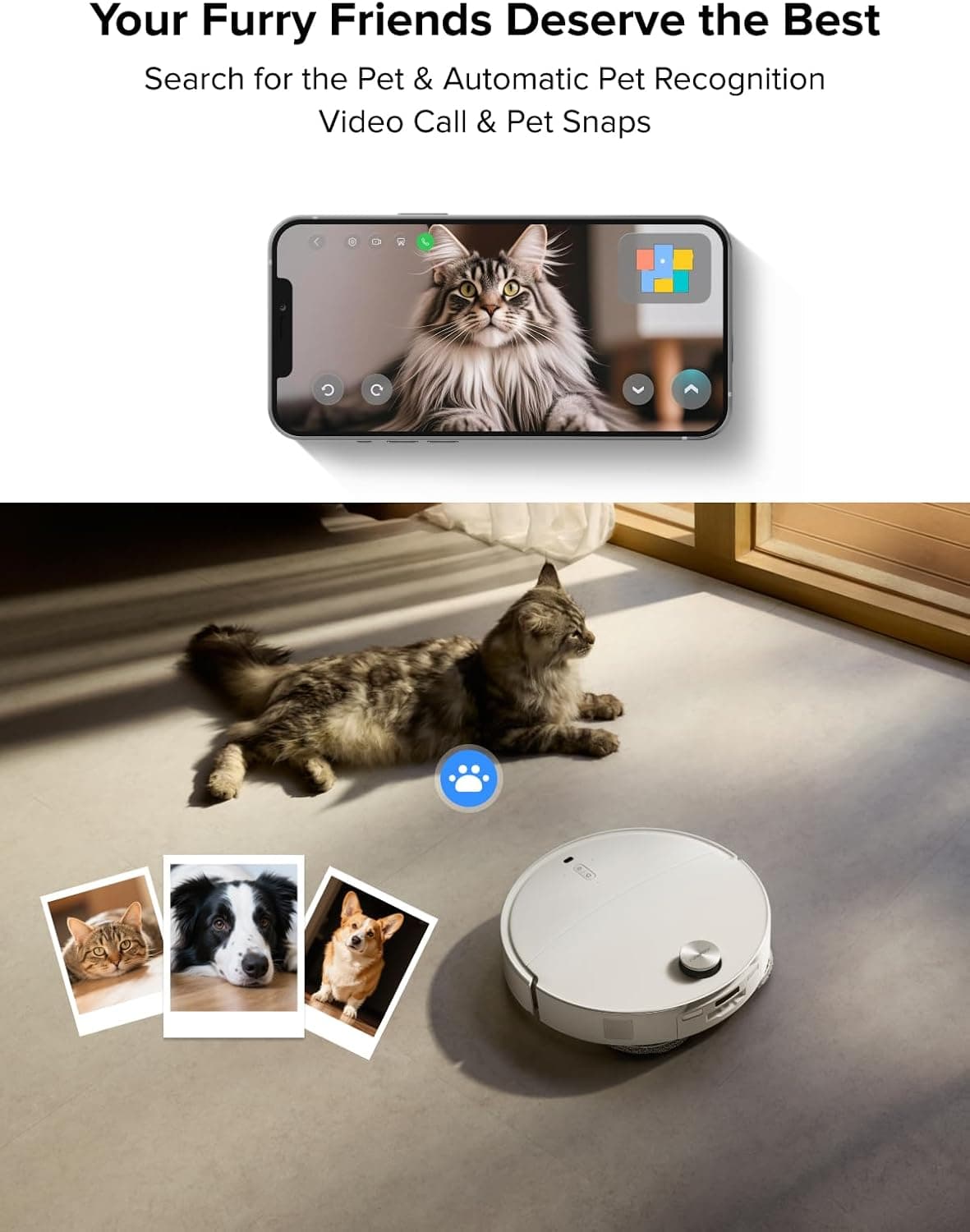 جاروبرقی رباتیک روبوراک مدل Roborock Q Revo CurvX ( پک اصلی و گلوبال شرکتی ) — تصویر ۸