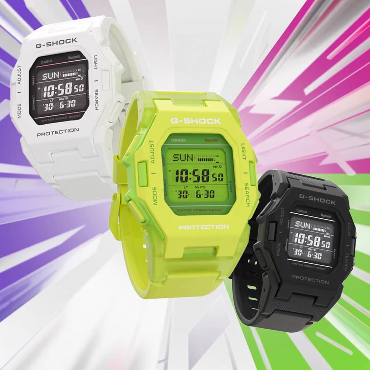 ساعت مچی مردانه کاسیو جی شاک مدل Casio G-SHOCK GD-B500-7 — تصویر ۵