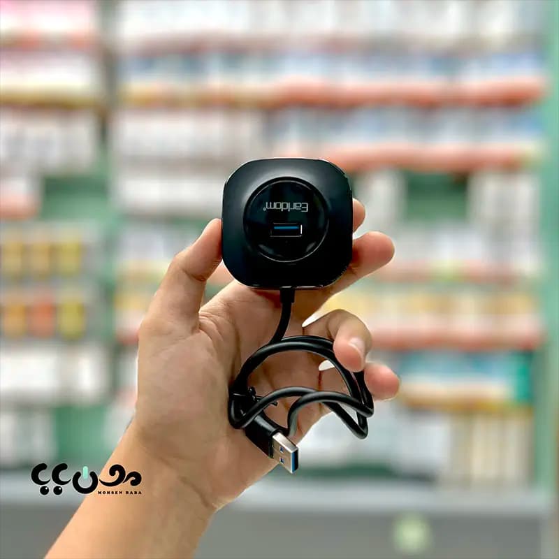 هاب USB ارلدام مدل HUB06 | هاب 4 پورت USB 2.0 — تصویر ۴