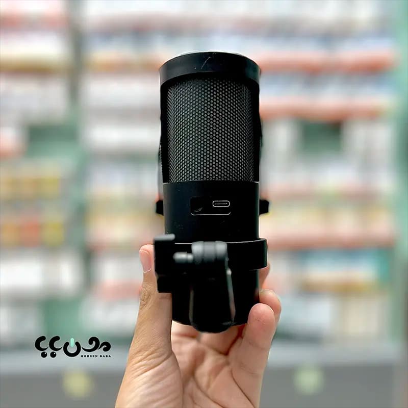 میکروفون رومیزی جی ماری مدل MC-PW13 | میکروفون USB حرفه ای برای تولید محتوا، استریم و پادکست — تصویر ۴