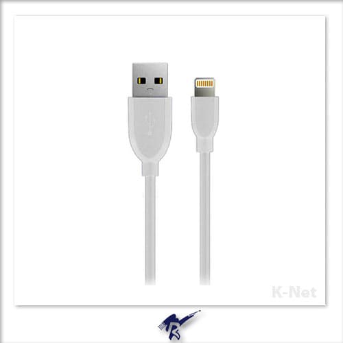 کابل آیفون لایتنینگ مدل K-CUAM2LI12 با طول 1.2 متر