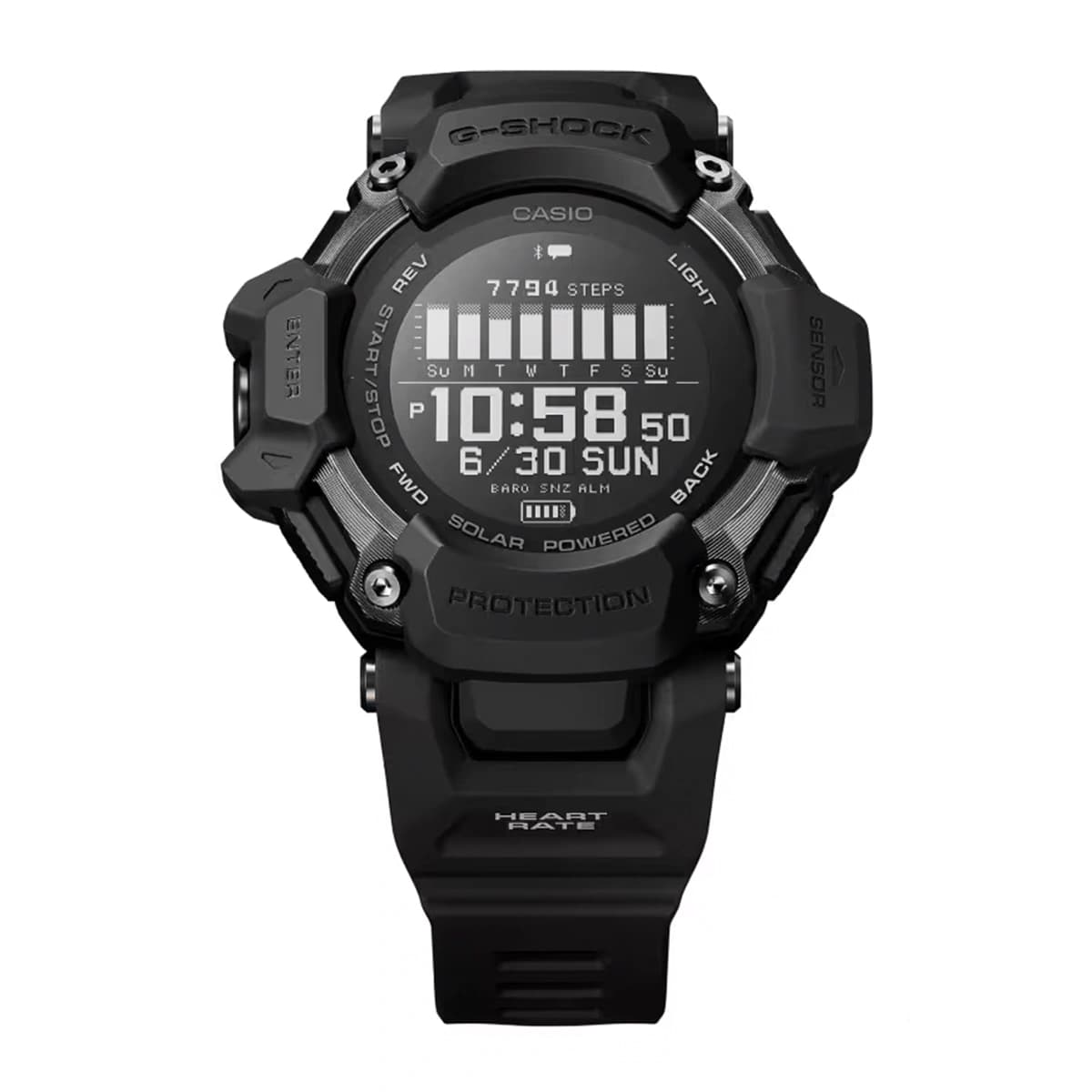 ساعت مچی مردانه کاسیو جی شاک مدل Casio G-SHOCK GBD-H2000-1B — تصویر ۴