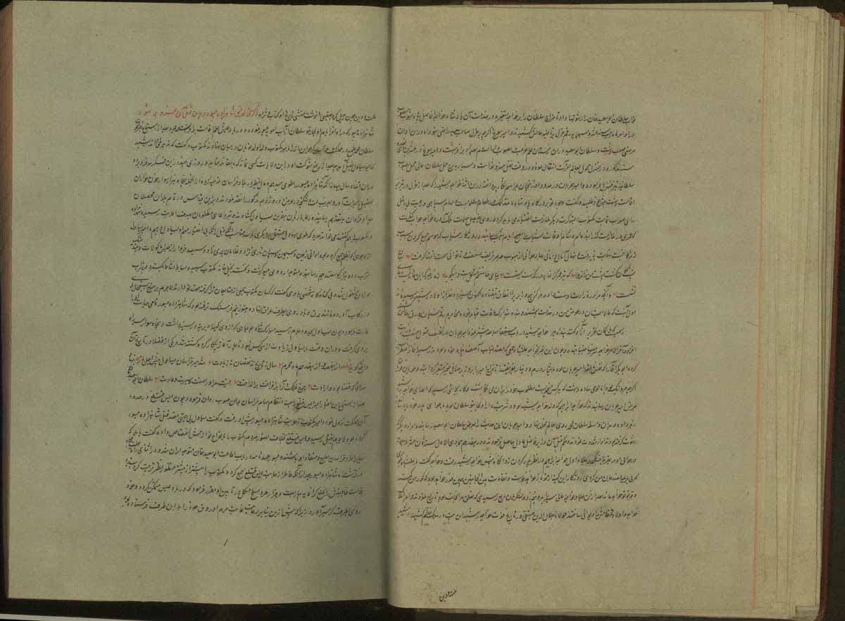 دانلود نسخه حبیب السیر فی اخبار افراد البشر (از: غیاثالدین محمدبن همامالدین محمد حسینی شیرازی مشهور به خواندمیر (-942ق.)) — تصویر ۶