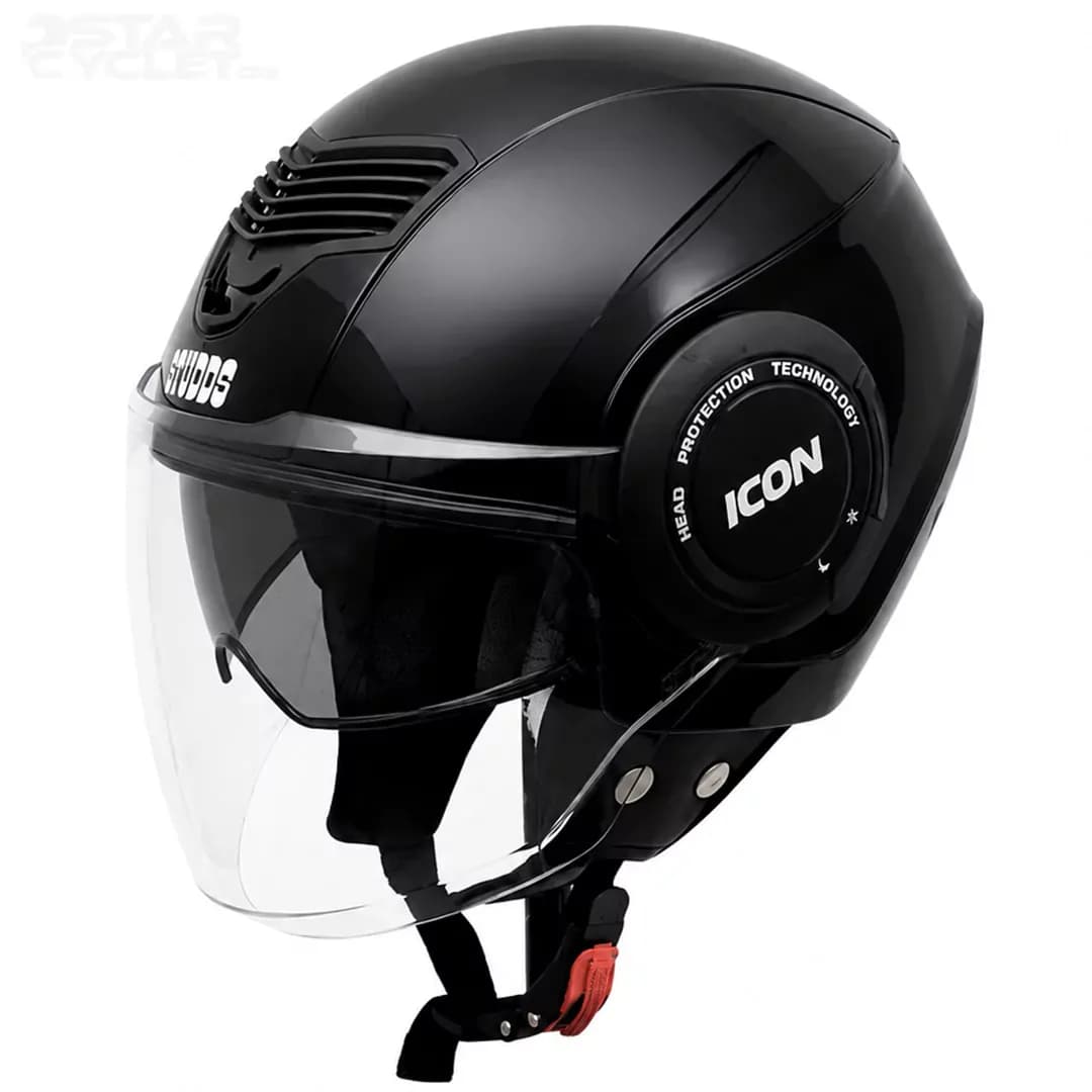 کلاه کاسکت بدون فک استادز مدل iCON BLACK
