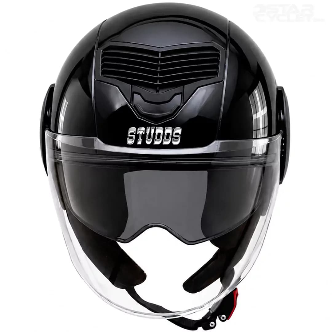 کلاه کاسکت بدون فک استادز مدل iCON BLACK — تصویر ۳