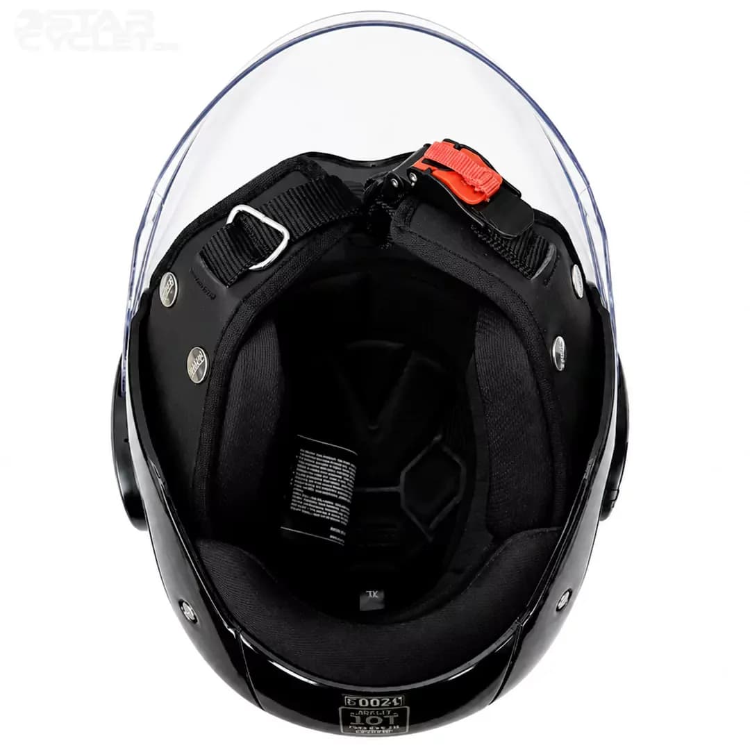 کلاه کاسکت بدون فک استادز مدل iCON BLACK — تصویر ۶