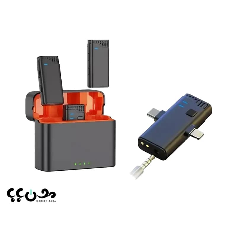 میکروفون بی سیم Jmary MW-16 | میکروفون یقه ای تولید محتوا
