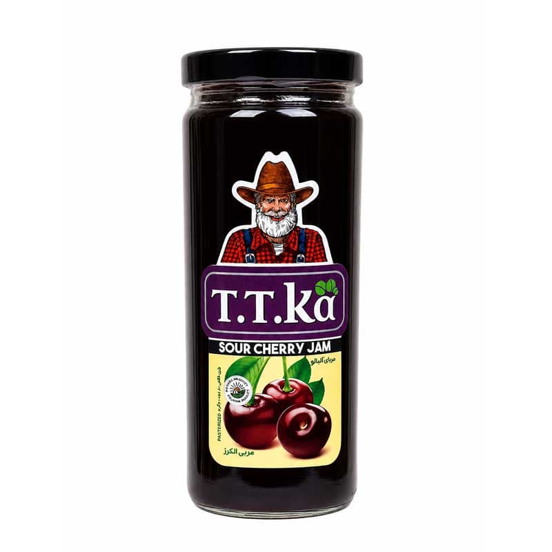 مربا آلبالو متوسط تی تی کا (T.T.Ka) 620 گرمی