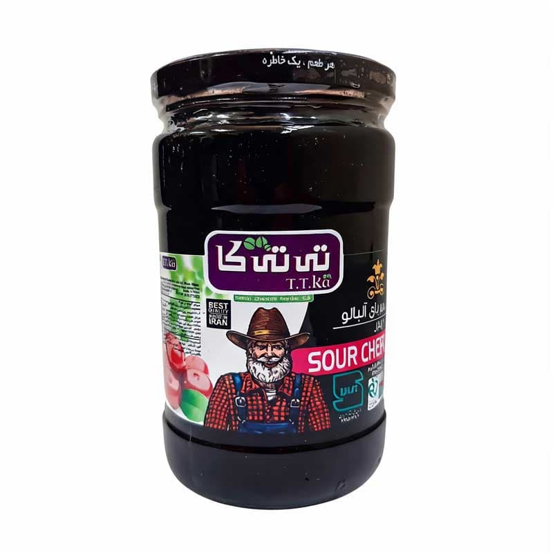مربا آلبالو بزرک تی تی کا (T.T.Ka) 820 گرمی
