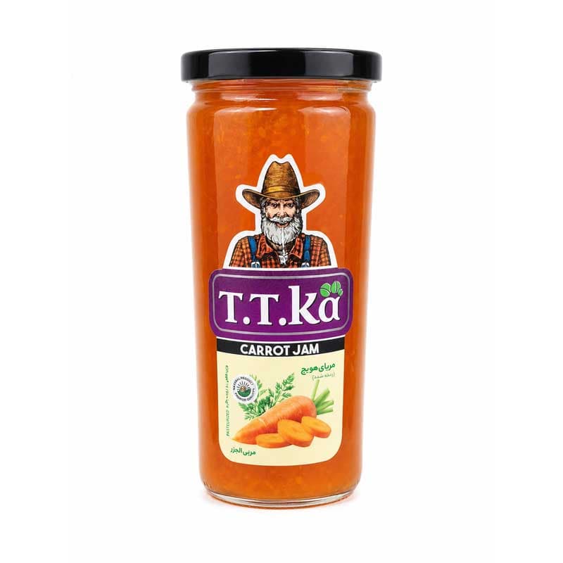 مربا هویج متوسط تی تی کا (T.T.Ka) 620 گرمی