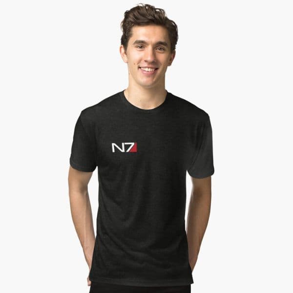 تی شرت گیمی Mass Effect N7 Essential