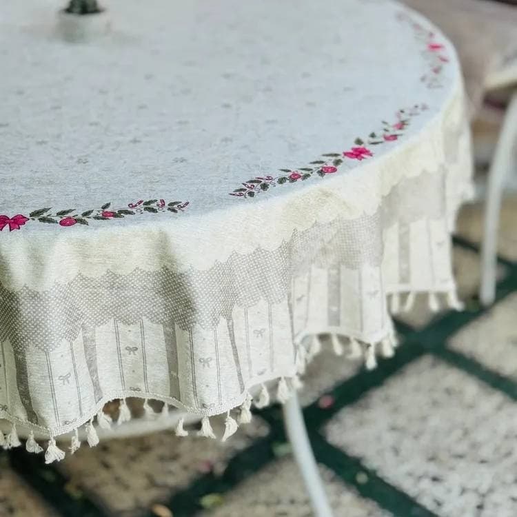 رومیزی و سفره ضدلک طرح پونه — تصویر ۷
