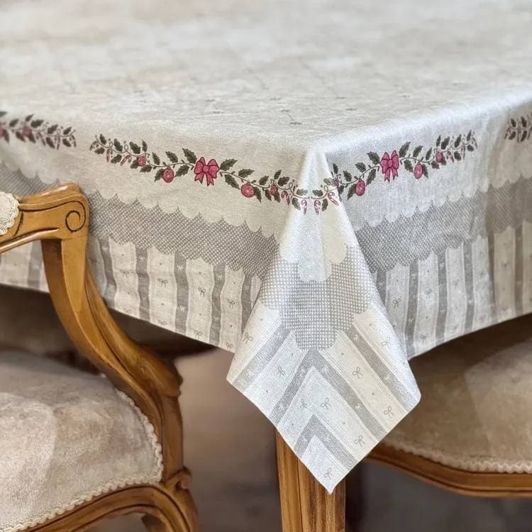 رومیزی و سفره ضدلک طرح پونه — تصویر ۳