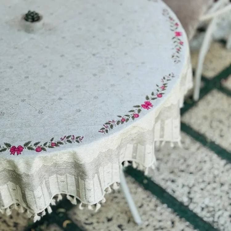 رومیزی و سفره ضدلک طرح پونه — تصویر ۸
