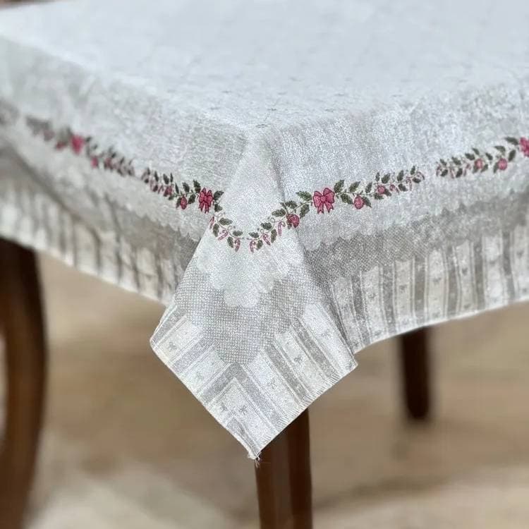 رومیزی و سفره ضدلک طرح پونه — تصویر ۴
