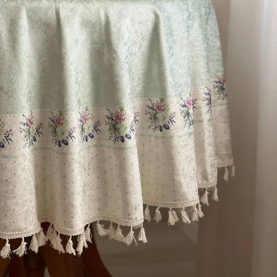 رومیزی و سفره ضدلک طرح پاستیلی — تصویر ۳