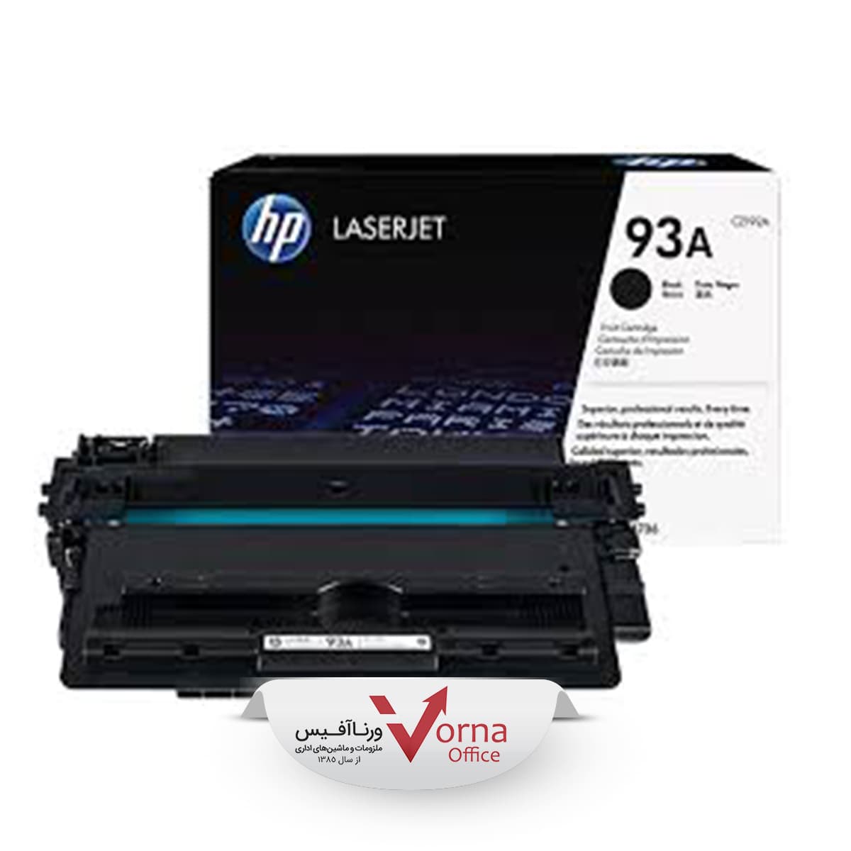 کارتریج لیزری مشکی HP کد 93a — تصویر ۴