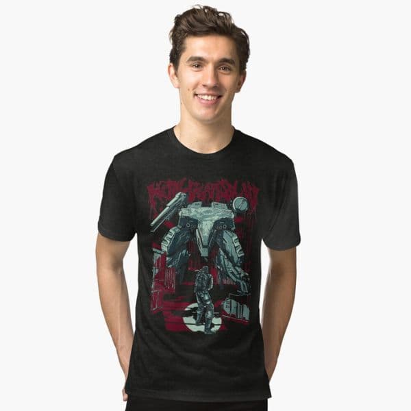 تی شرت گیمی Metal Gear Solid Fan Art Classic