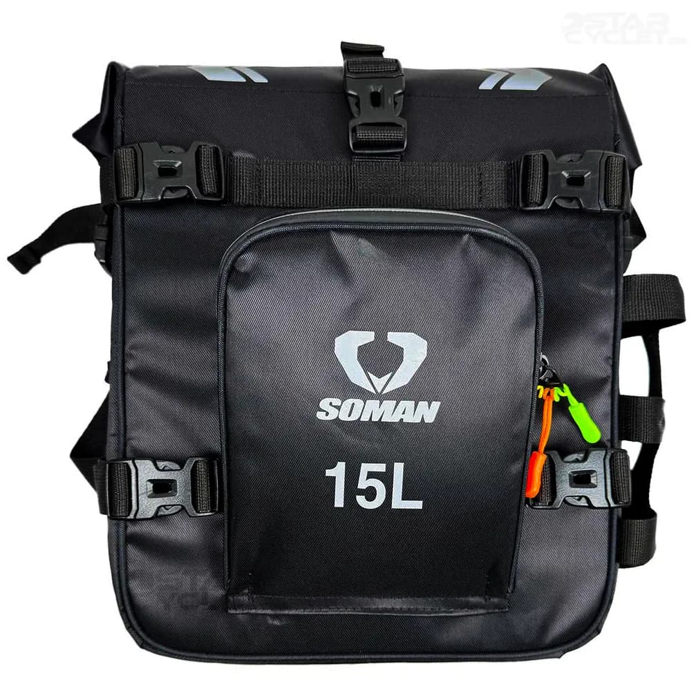 کیف بغل گارد جفتی سومان مدل 15 لیتری BLACK — تصویر ۲