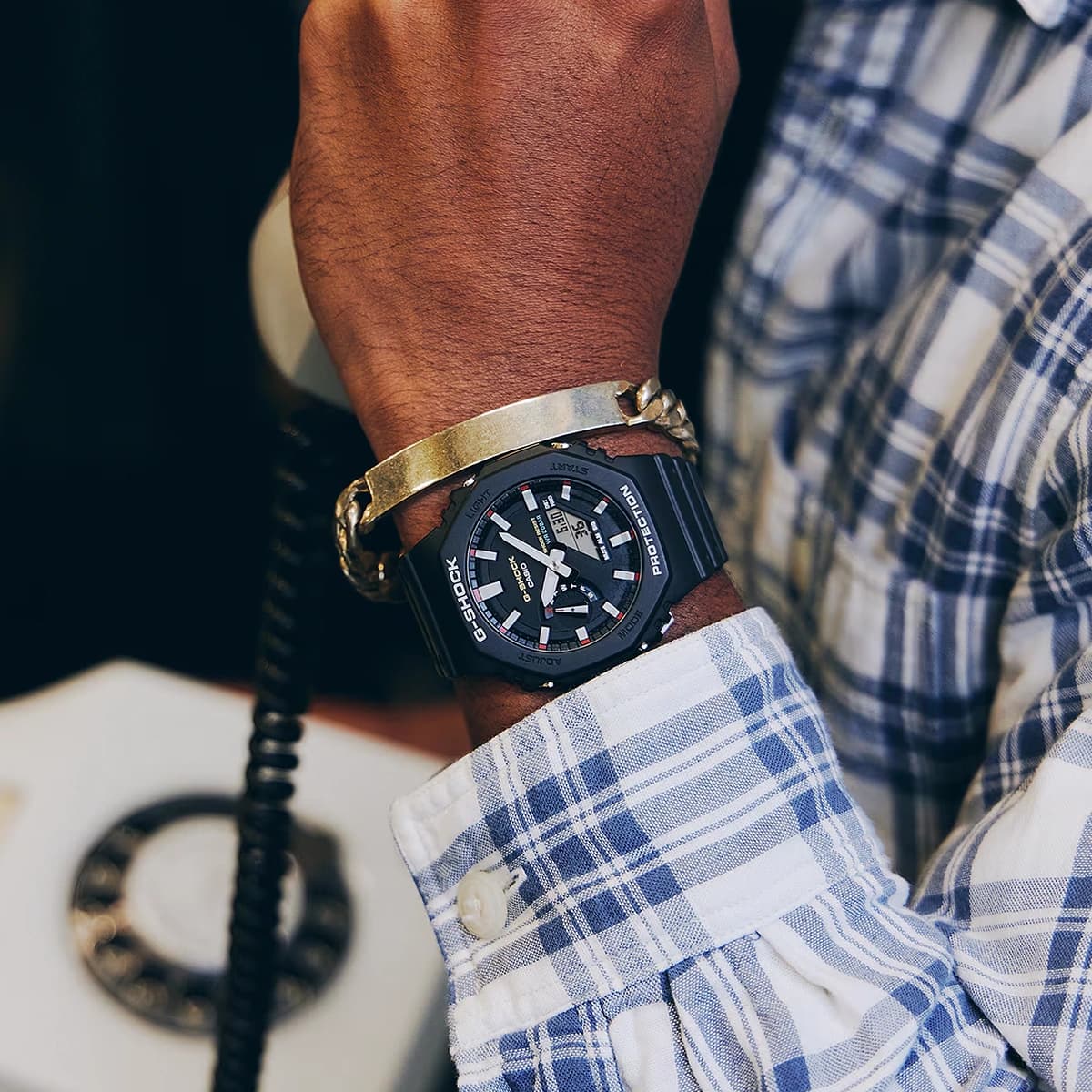 ساعت مچی زنانه کاسیو جی شاک مدل Casio G-SHOCK GA-2100RL-1A — تصویر ۷