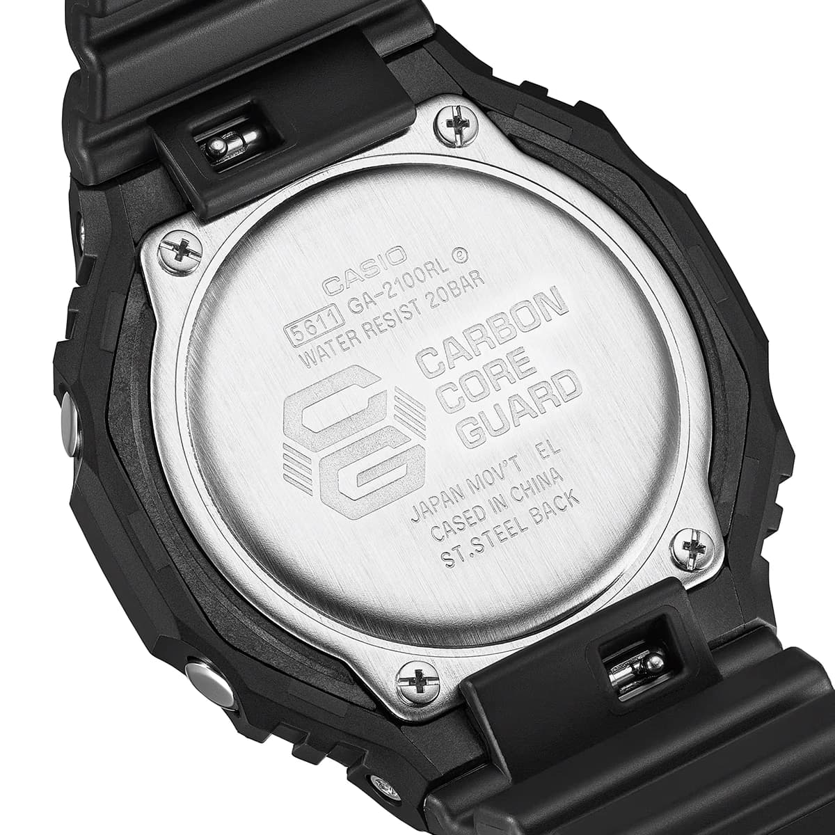 ساعت مچی زنانه کاسیو جی شاک مدل Casio G-SHOCK GA-2100RL-1A — تصویر ۴
