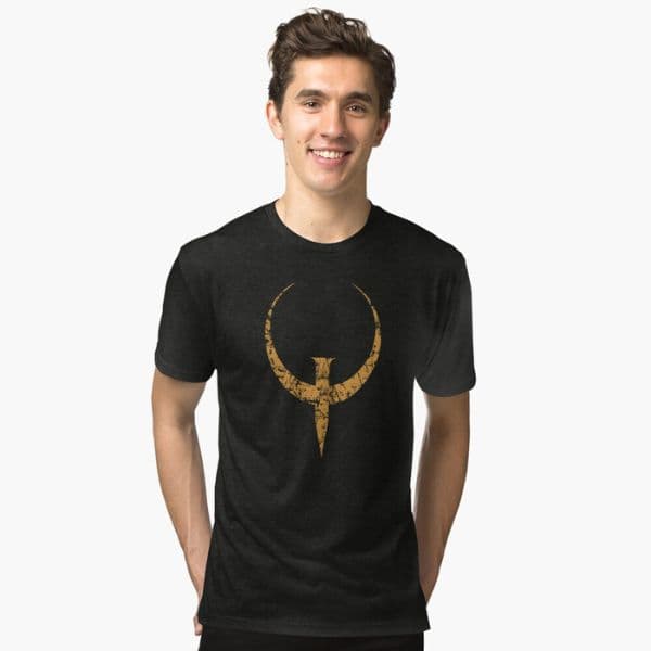 تی شرت گیمی Quake – Bronze Classic