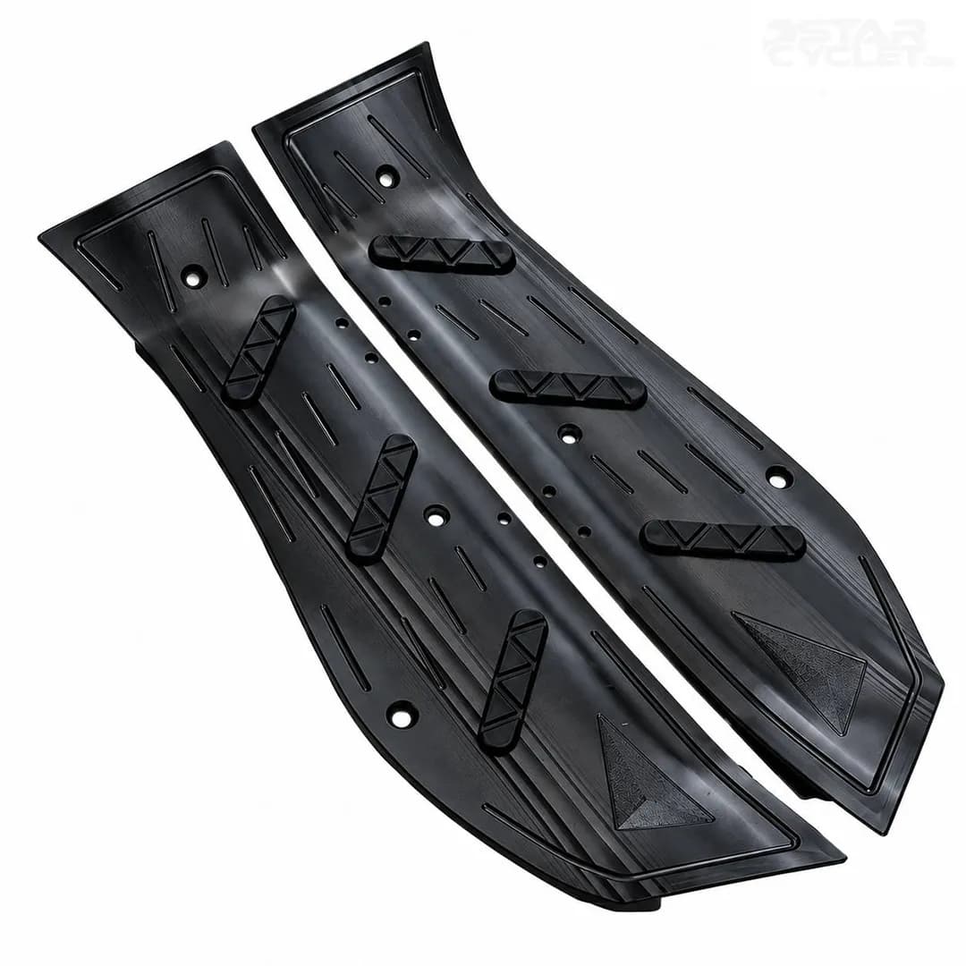 کف پایی فلزی اصلی موتورسیکلت YAMAHA مدل AEROX TITANIUM — تصویر ۲