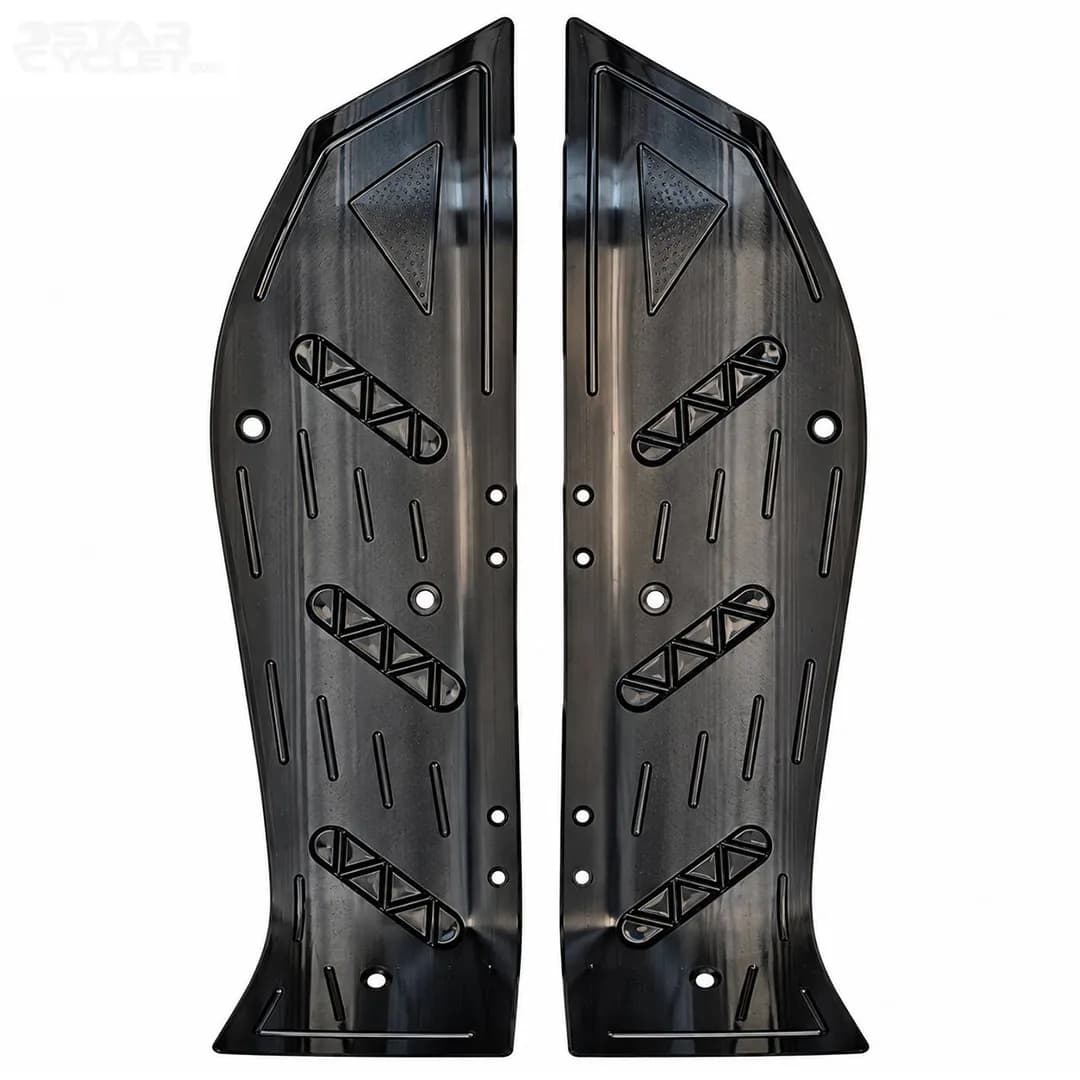 کف پایی فلزی اصلی موتورسیکلت YAMAHA مدل AEROX TITANIUM